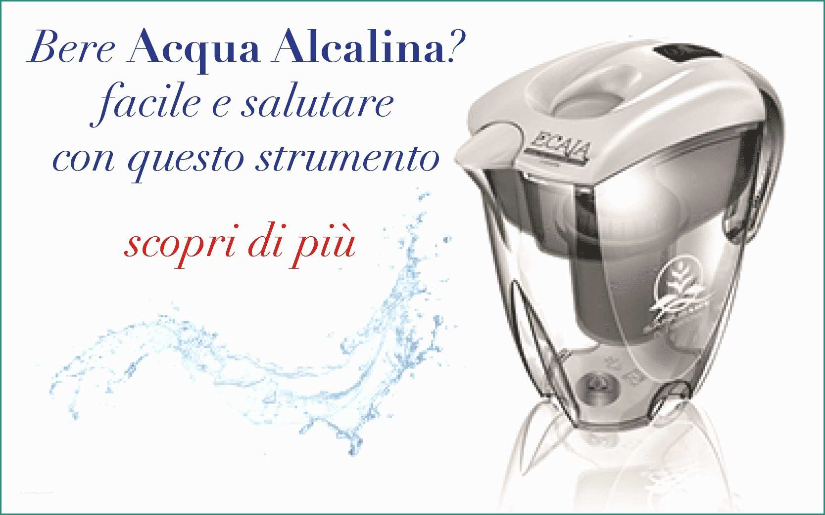 Acqua Alcalina In Bottiglia E Caraffa Ecaia Per Acqua Alcalina Ionizzata Fatta In Casa