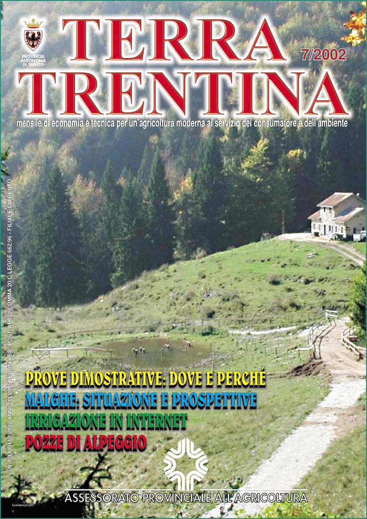 Acqua Alcalina In Bottiglia Marche E Calaméo Terra Trentina 2002 N 7