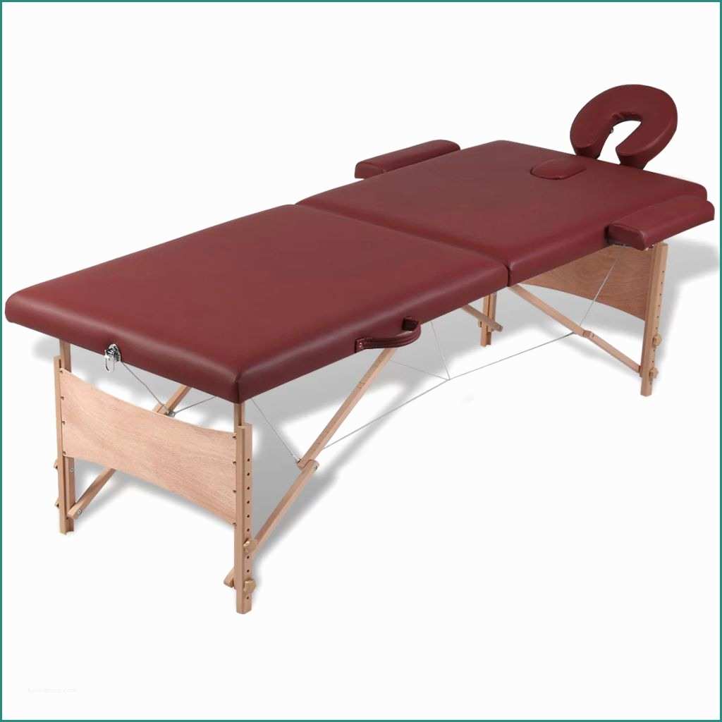 Amazon Lettino Massaggio E Articoli Per Lettino Pieghevole Da Massaggio Rosso 2 Zone