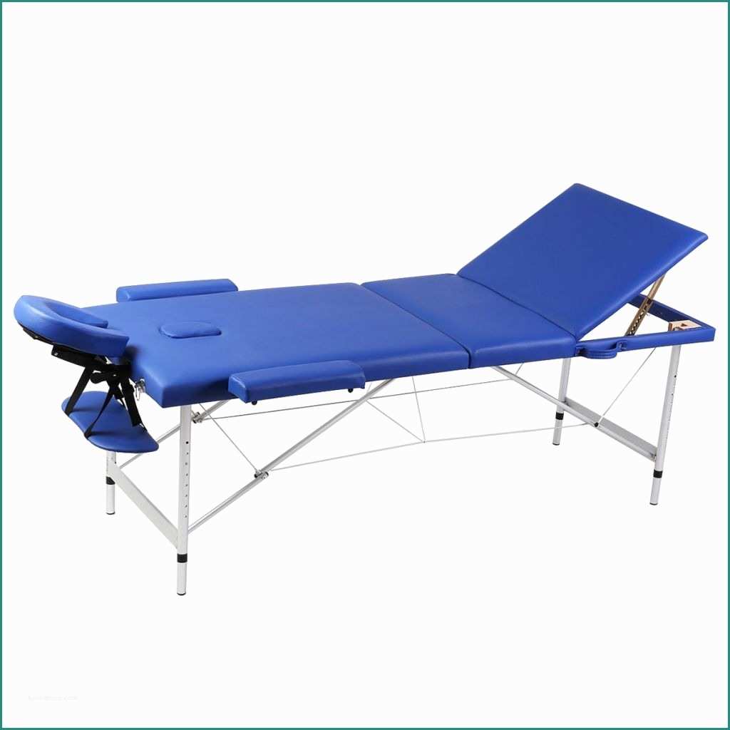 Amazon Lettino Massaggio E Lettino Pieghevole Da Massaggio Blu 3 Zone Con Telaio