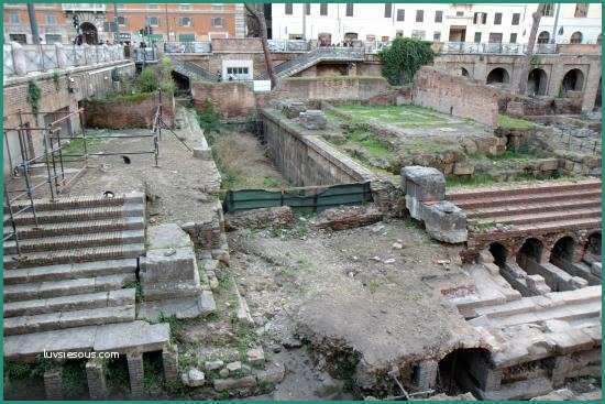 Area G Roma E Ancient Ruins at area Sacra Sant Omobono Roma Picture Of