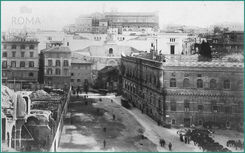 Area G Roma E Piazza Venezia 1901 Ca