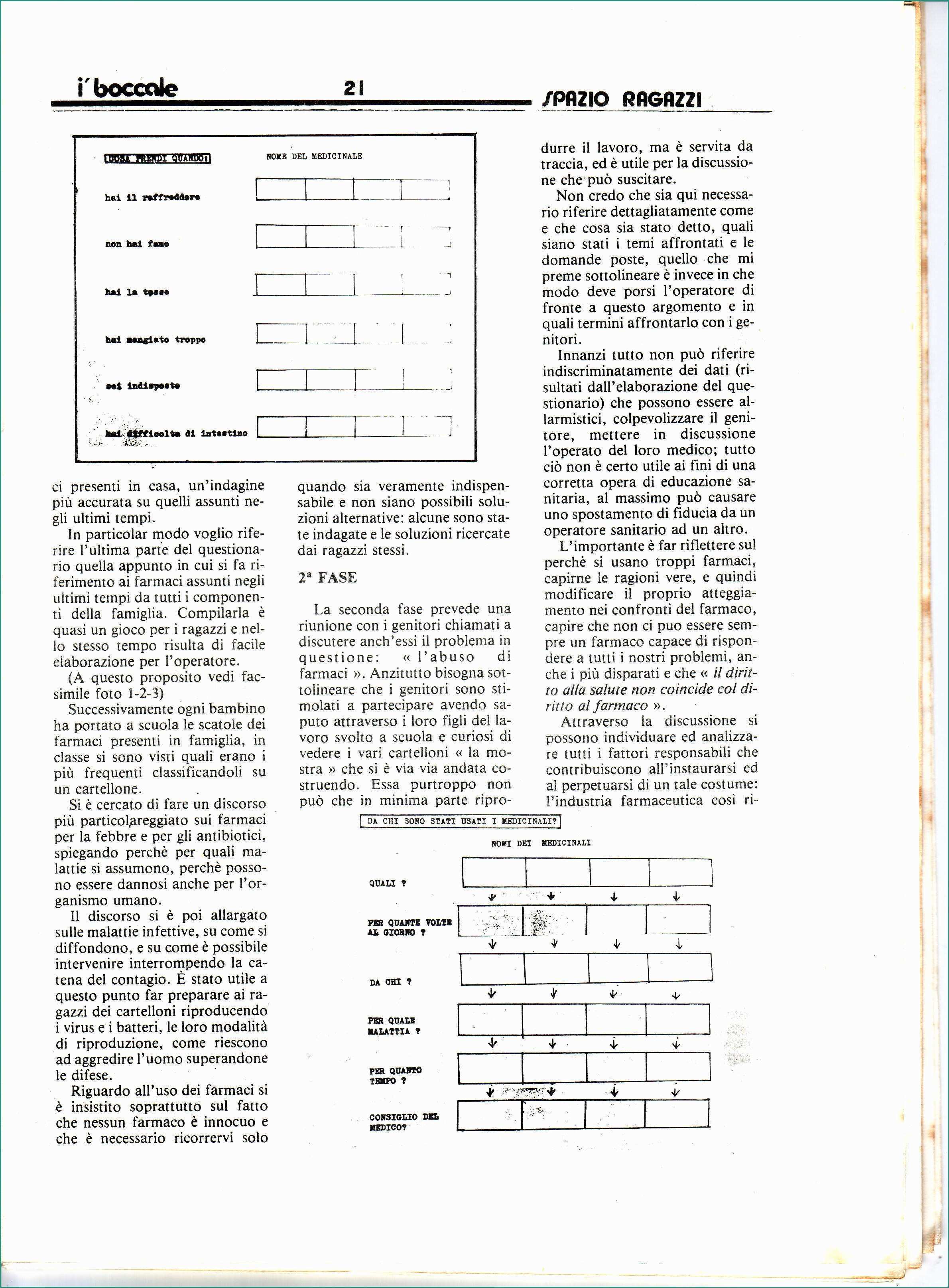 Aria Da Condizionatore Cruciverba E Anno 1 – Novembre 1979 – Numero 5 – I Boccale