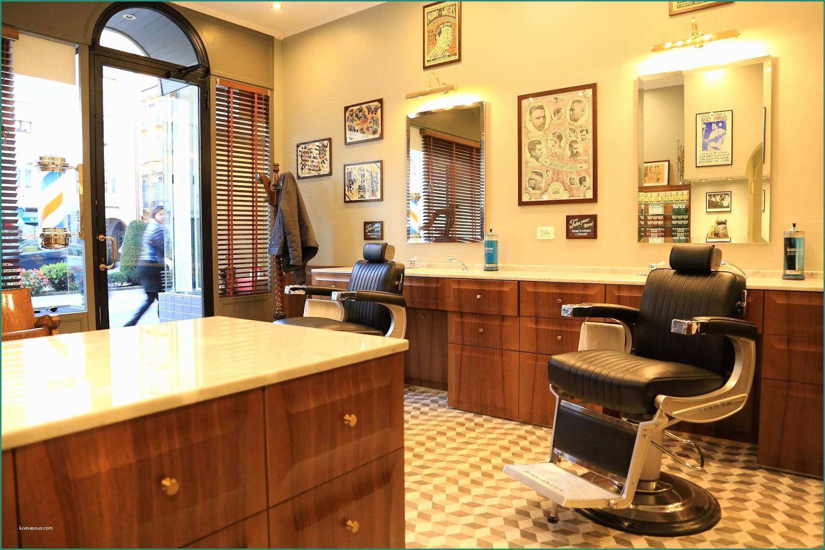 Arredamento Barber Shop E 34 Singular Koken Barber Chair — Yesfindit