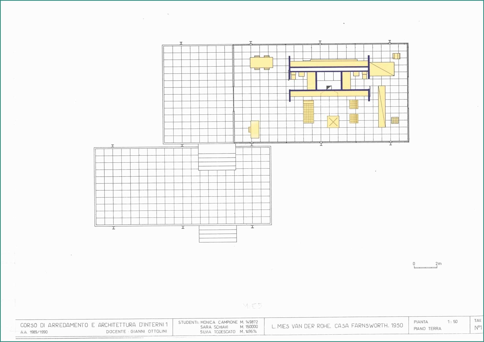 Arredi Interni Dwg E the 29 Elegant Farnsworth House Site Plan Cottage House Plan
