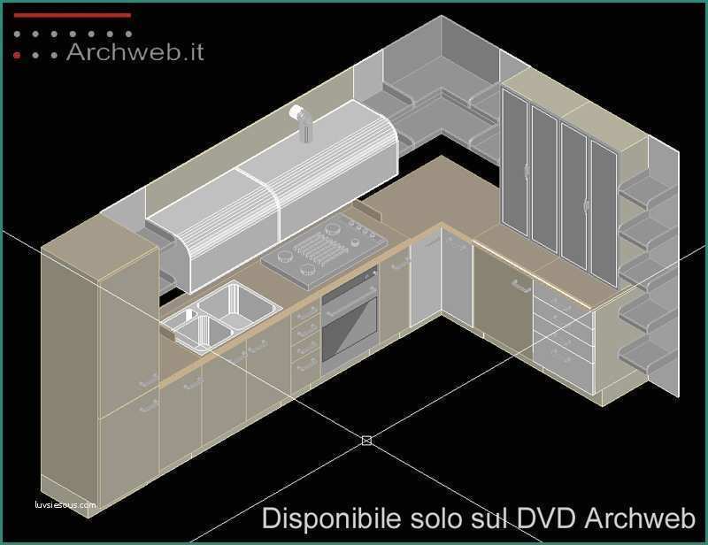 Arredo Bar Dwg E Cucine 3d Kitchen Dwg