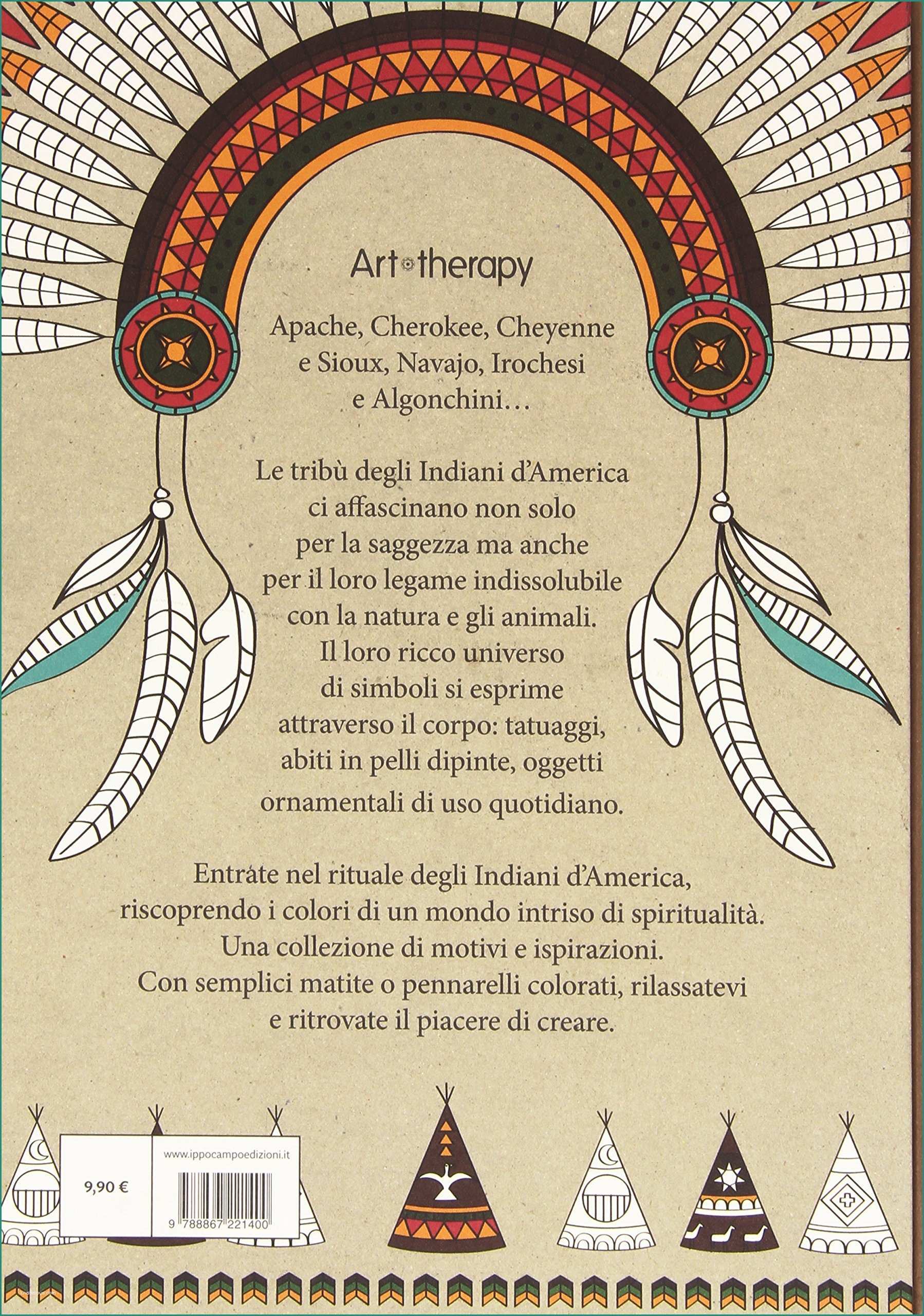 Art therapy Disegni E Art therapy Indiani D America Colouring Book Anti Stress Amazon