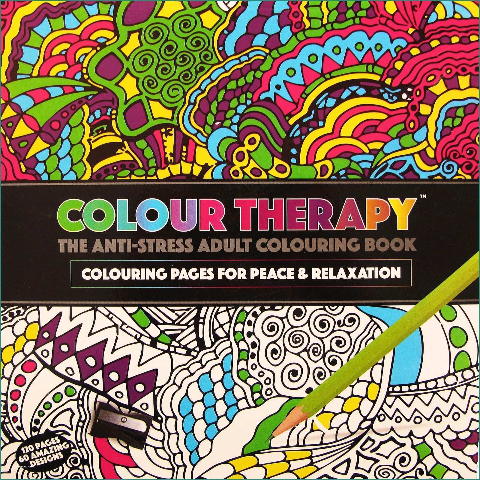 Art therapy Disegni E New Colour therapy Adult Colouring Books Anti Stress Calm Relaxing