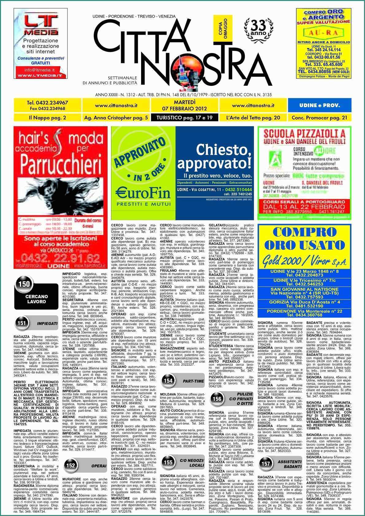 Bagno Disabili Locali Pubblici E Calaméo Citt  Nostra Udine Del 07 02 2012 N 1312