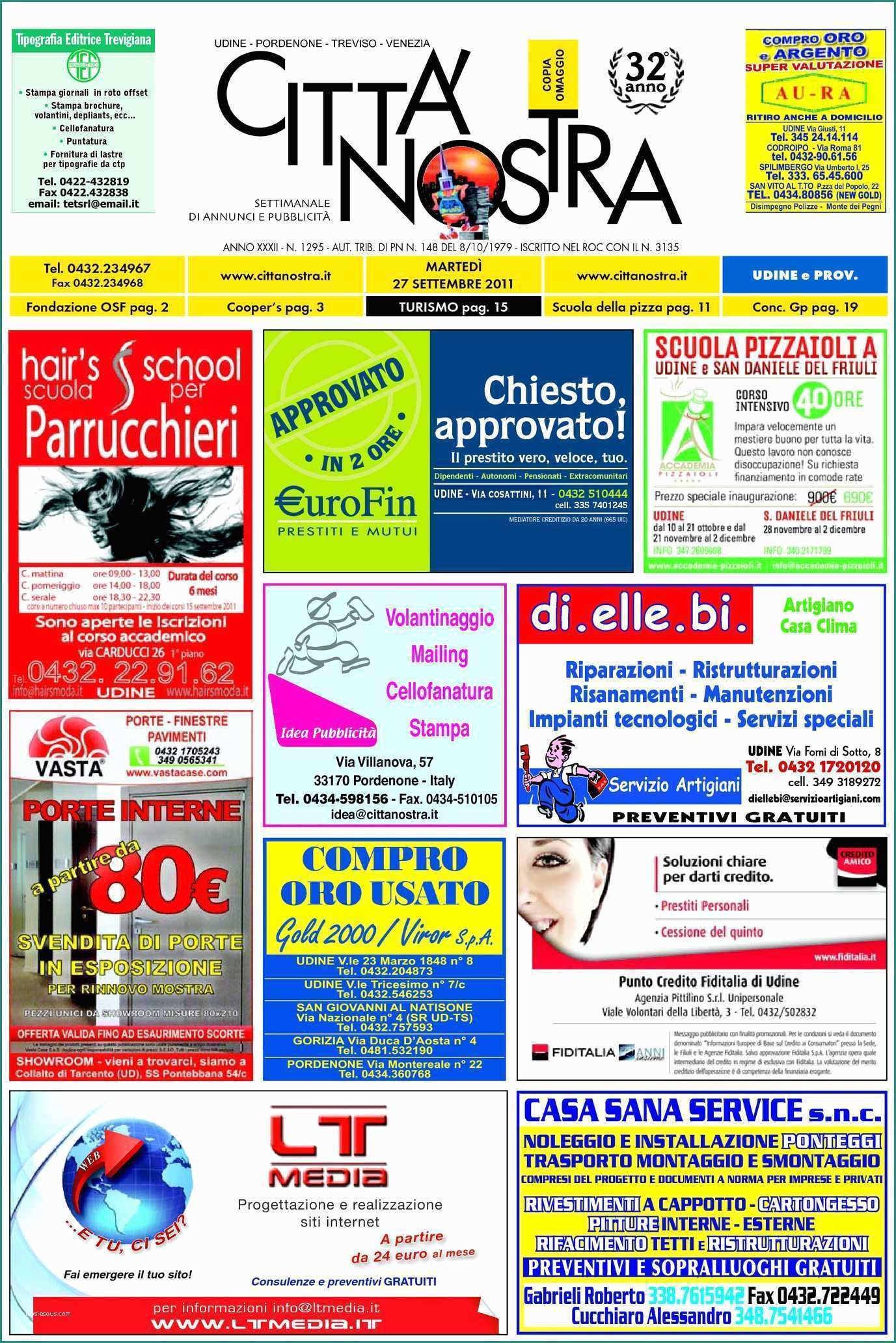 Bagno Disabili Locali Pubblici E Calaméo Citt  Nostra Udine Del 27 09 2011 N 1295