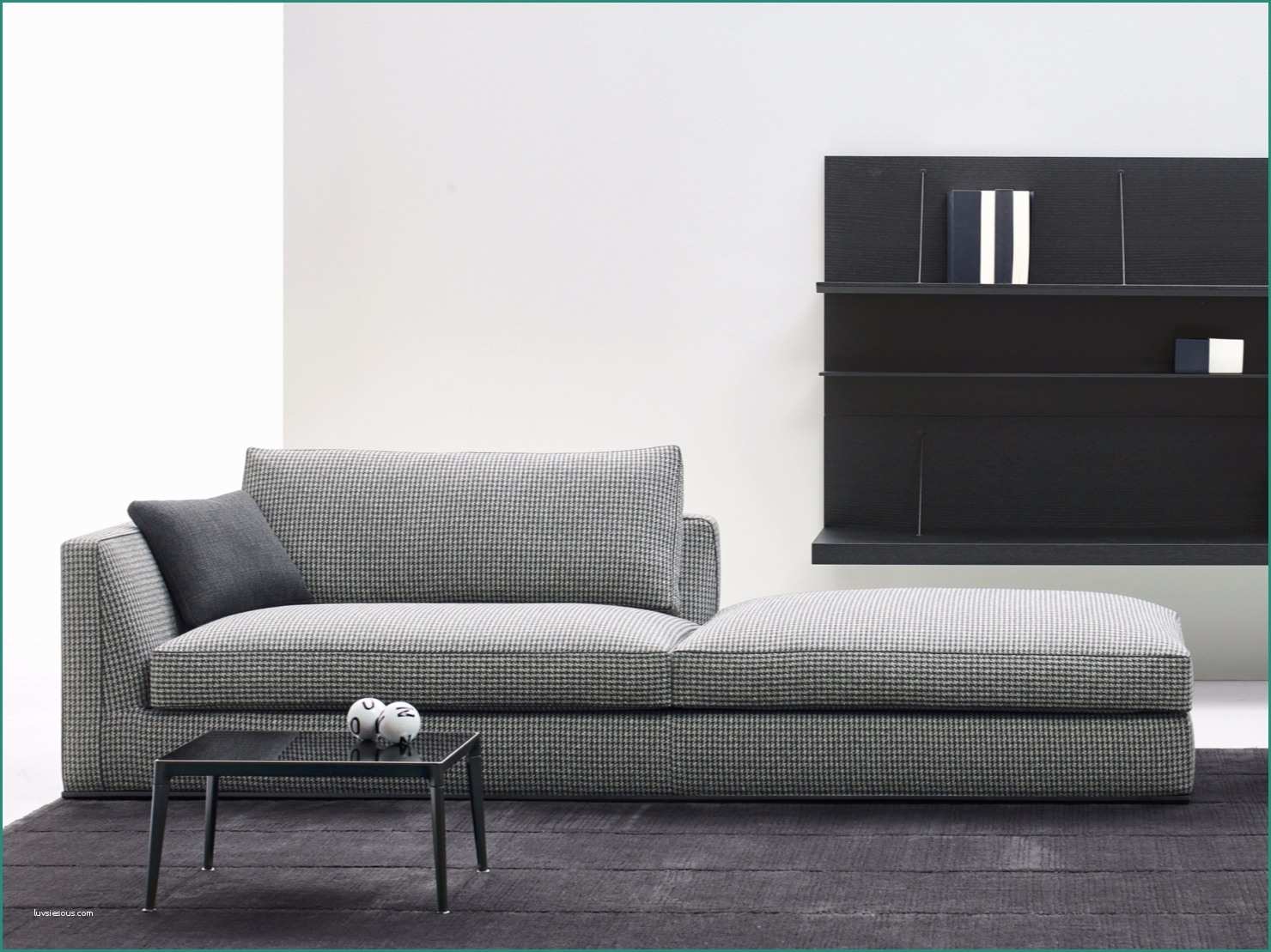 Bampb E Fabric sofa Richard Collection by B&b Italia Design