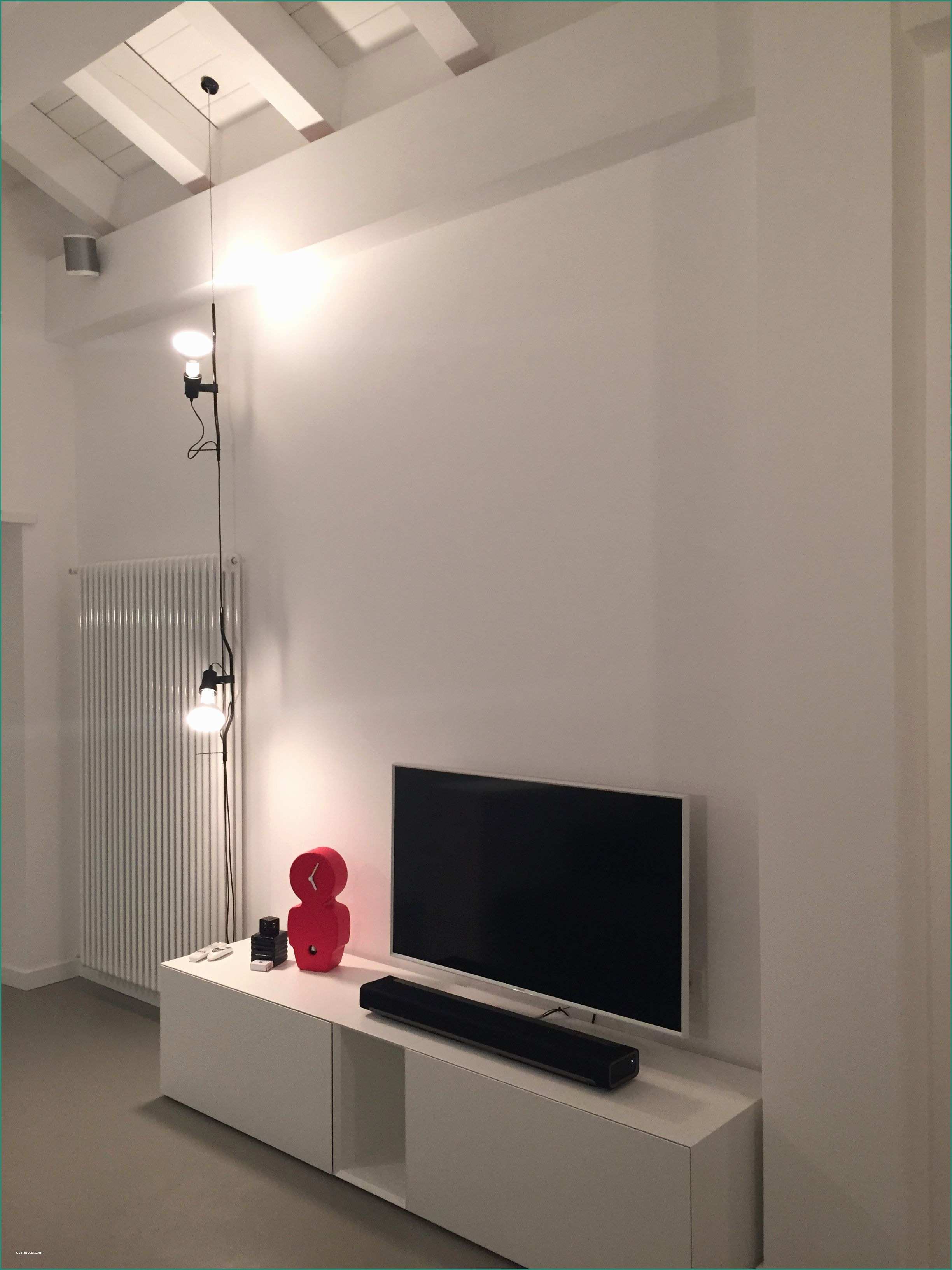Binario Faretti Ikea E Abitazione Privata Illuminazione soggiorno Led Lighting Design