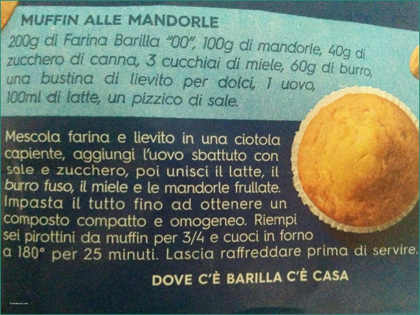 Biscotti Al Cocco Di Benedetta Parodi E Muffin Alle Mandorle Con Miele Barilla Cucina
