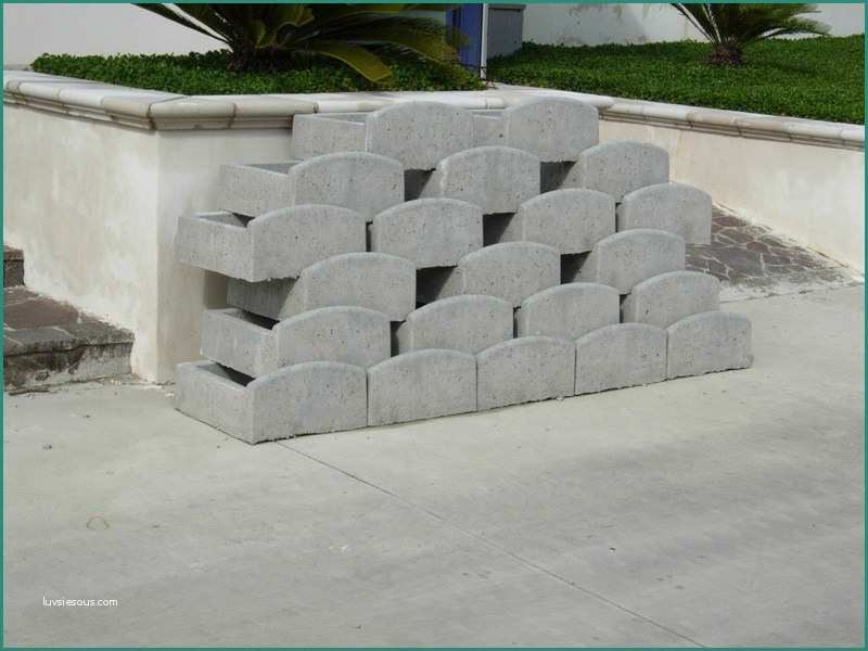 Blocchi Per Muri Di Contenimento Prezzi E Lastra A Secco In Cemento Elemento Per Muro A Secco F