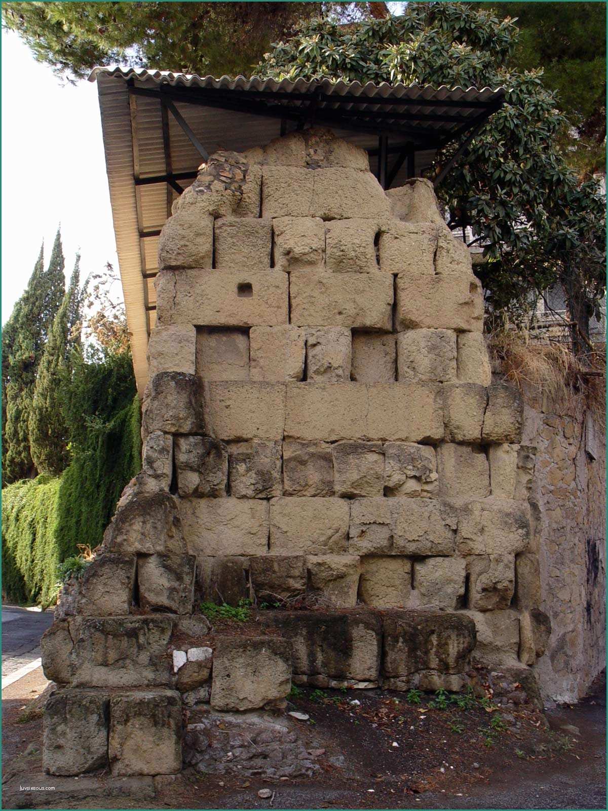 Blocchi Prefabbricati Per Muri Di Contenimento E I Materiali Da Costruzione Dell Antica Roma