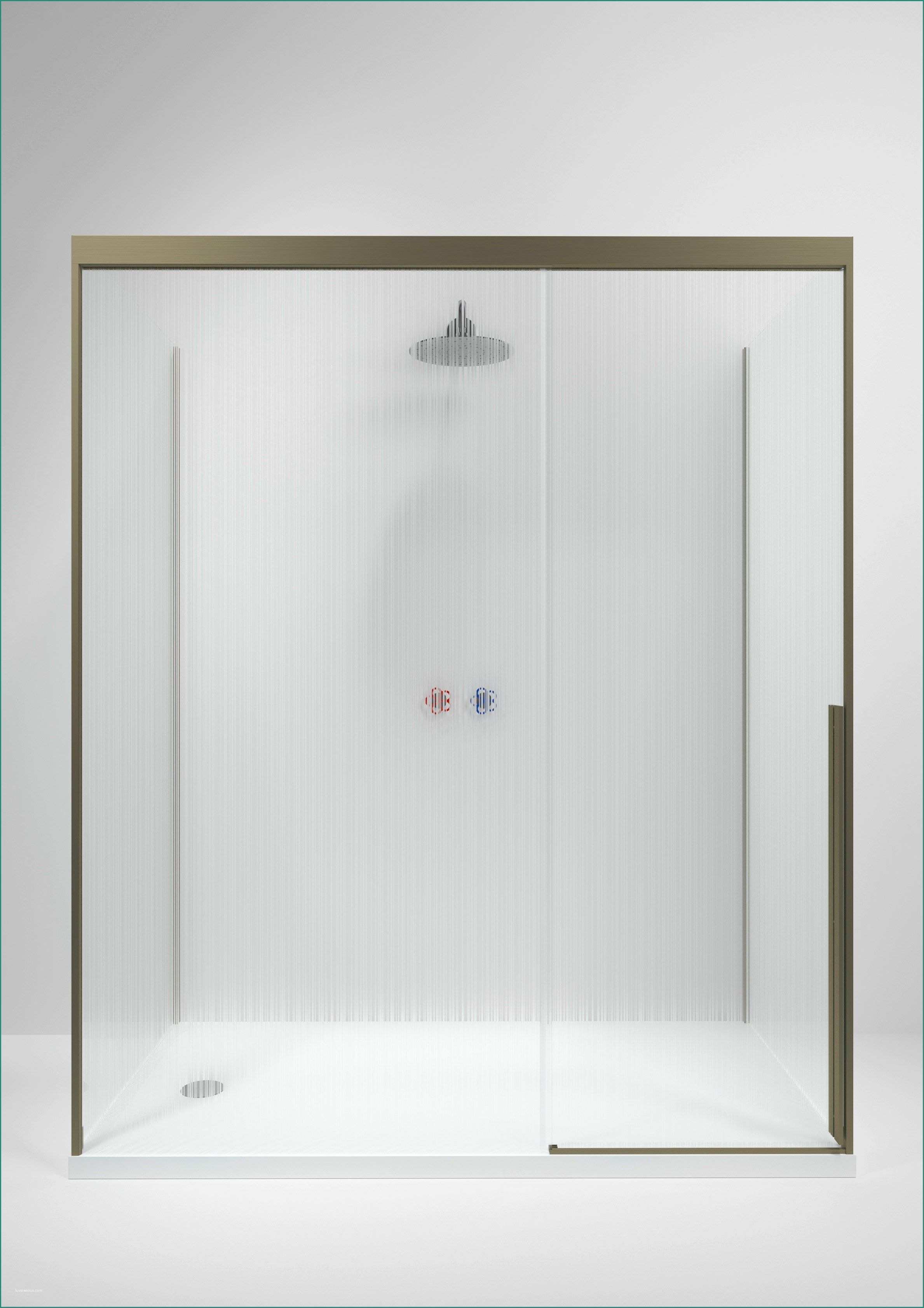 Box Doccia X Leroy E Rectangular Glass Shower Cabin with Sliding Door Sliding by Boffi