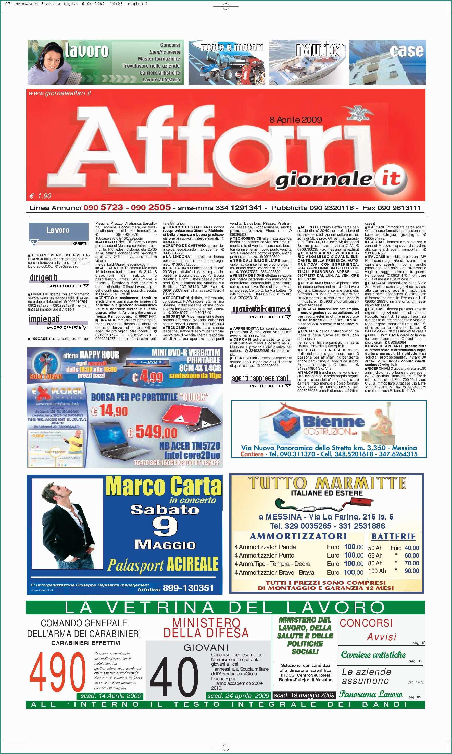 Box Prefabbricati Usati Prezzi E Giornale Affari Mercoled¬ 8 Aprile 2009 by Editoriale Affari Srl issuu