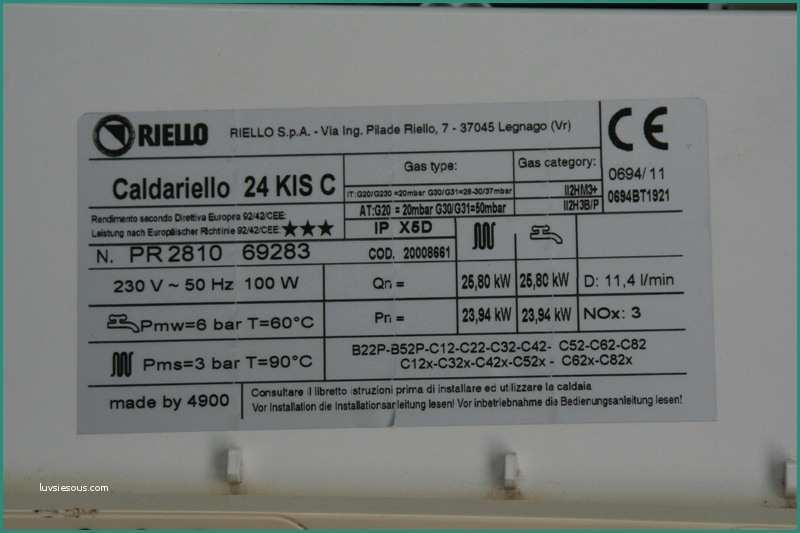Caldaia Riello Caldariello 24 KIS C Metano 24KW