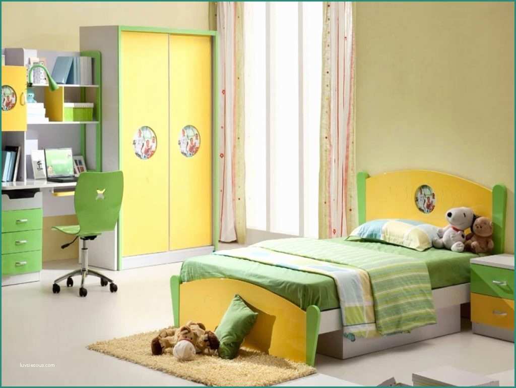 Camere Da Letto Per Bambini E Cuscini Testata Letto Line