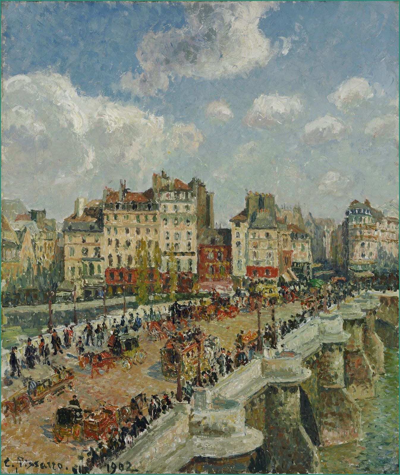 Camille Pissarro Opere E All Sizes Camille Pissarro the Pont Neuf [1902]