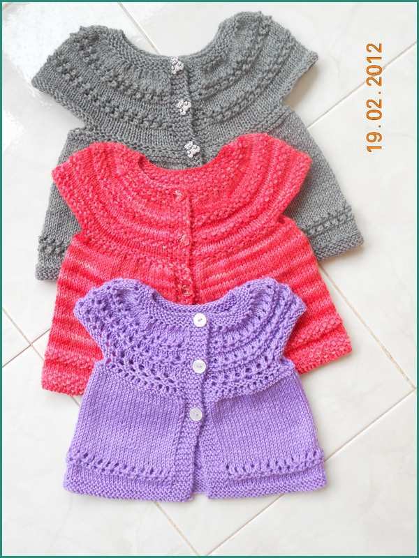 Cardigan Bambina Ai Ferri E Tricotting Blog Tricotting Handmade Knitwear