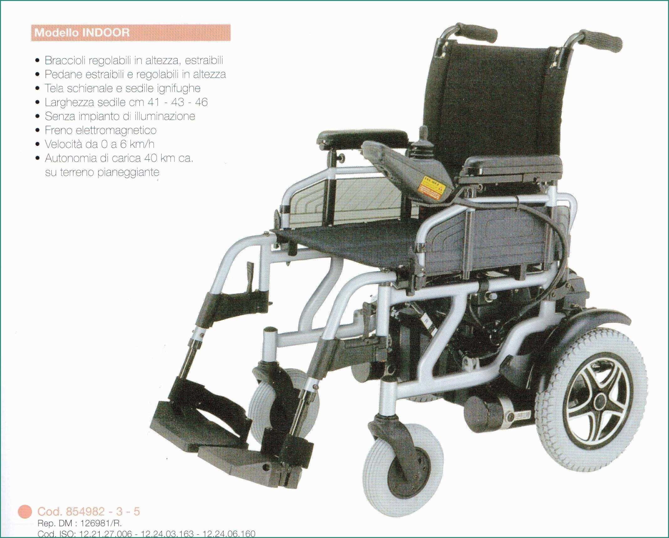 Carrozzina Pieghevole Per Disabili E Carrozzina Elettrica Mod Indoor Vendita Online Su Prodotti ortopedici