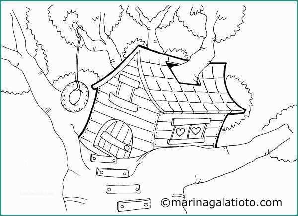 Case Da Disegnare Per Bambini E La Casa Sull Albero Mondofantastico