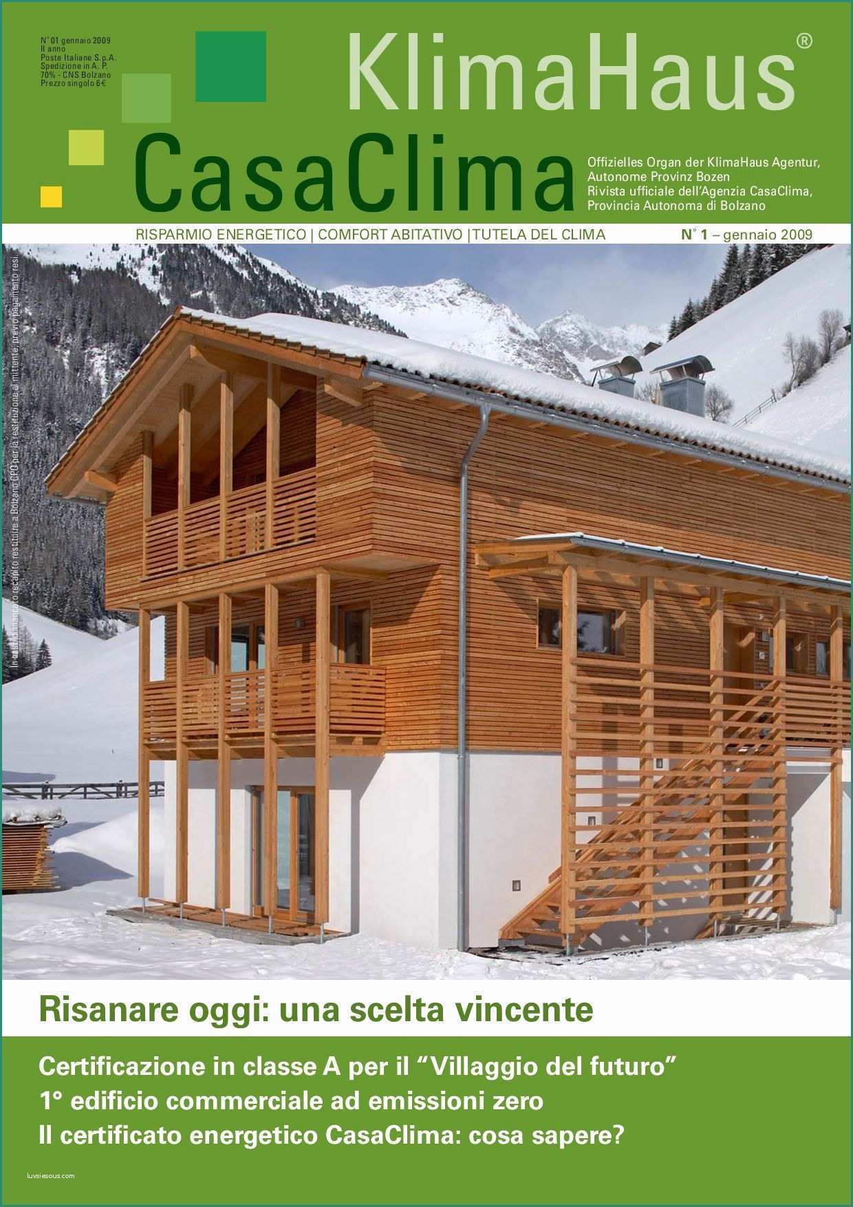 Case Prefabbricate Pro E Contro E Klimahaus Casaclima Nr1 2009 by Cris Referencia Integra§£o