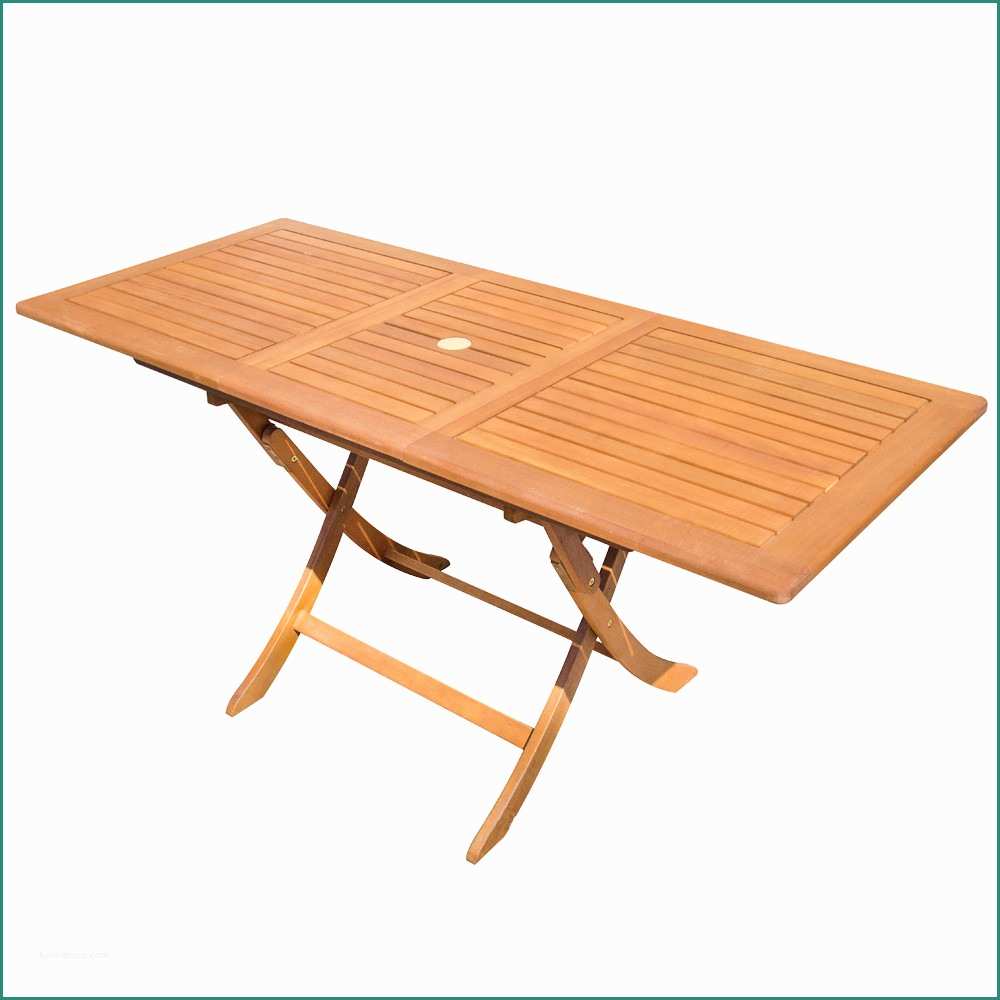Tavolo allungabile pieghevole in legno di balau BA