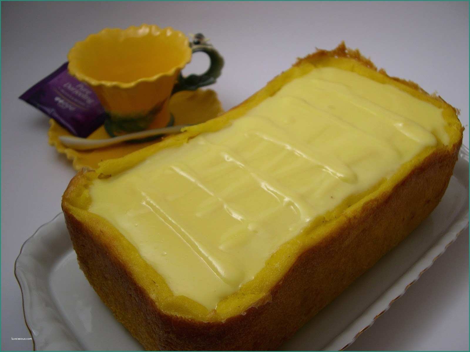 Cheesecake Al Limone Di Benedetta E Rosemarie & Thyme Polenta Dolce Affumicata E Crema Allo Zabaione
