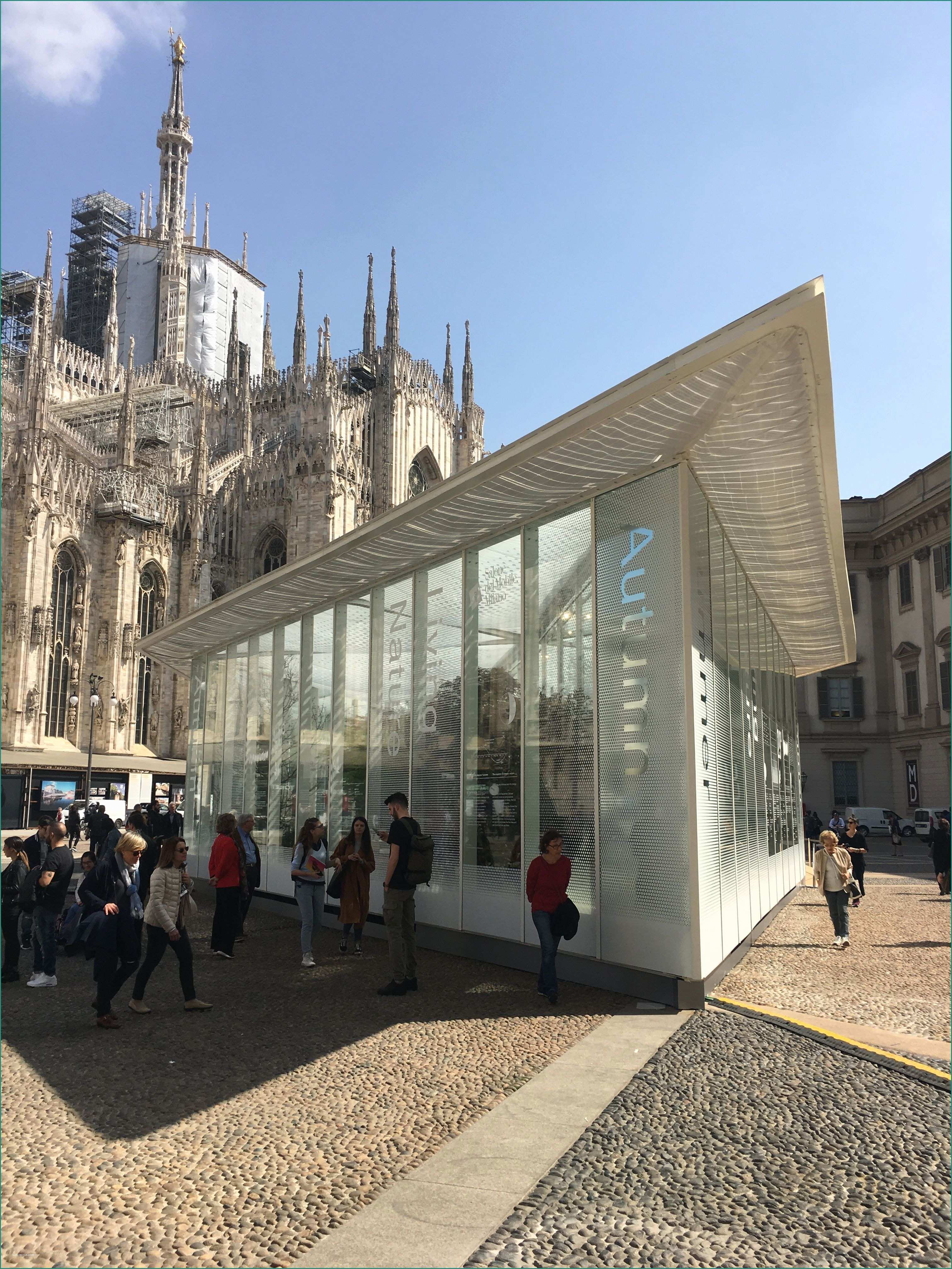 Chiosco Bar Mobile E Milanodesignweek2018 Duomo 4seasons Concept Store