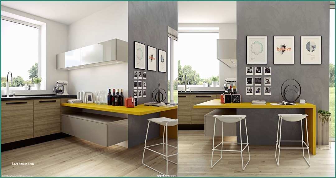 Colori Per Cucina Moderna E 100 Idee Di Cucine Moderne Con Legno • Colori Idee E