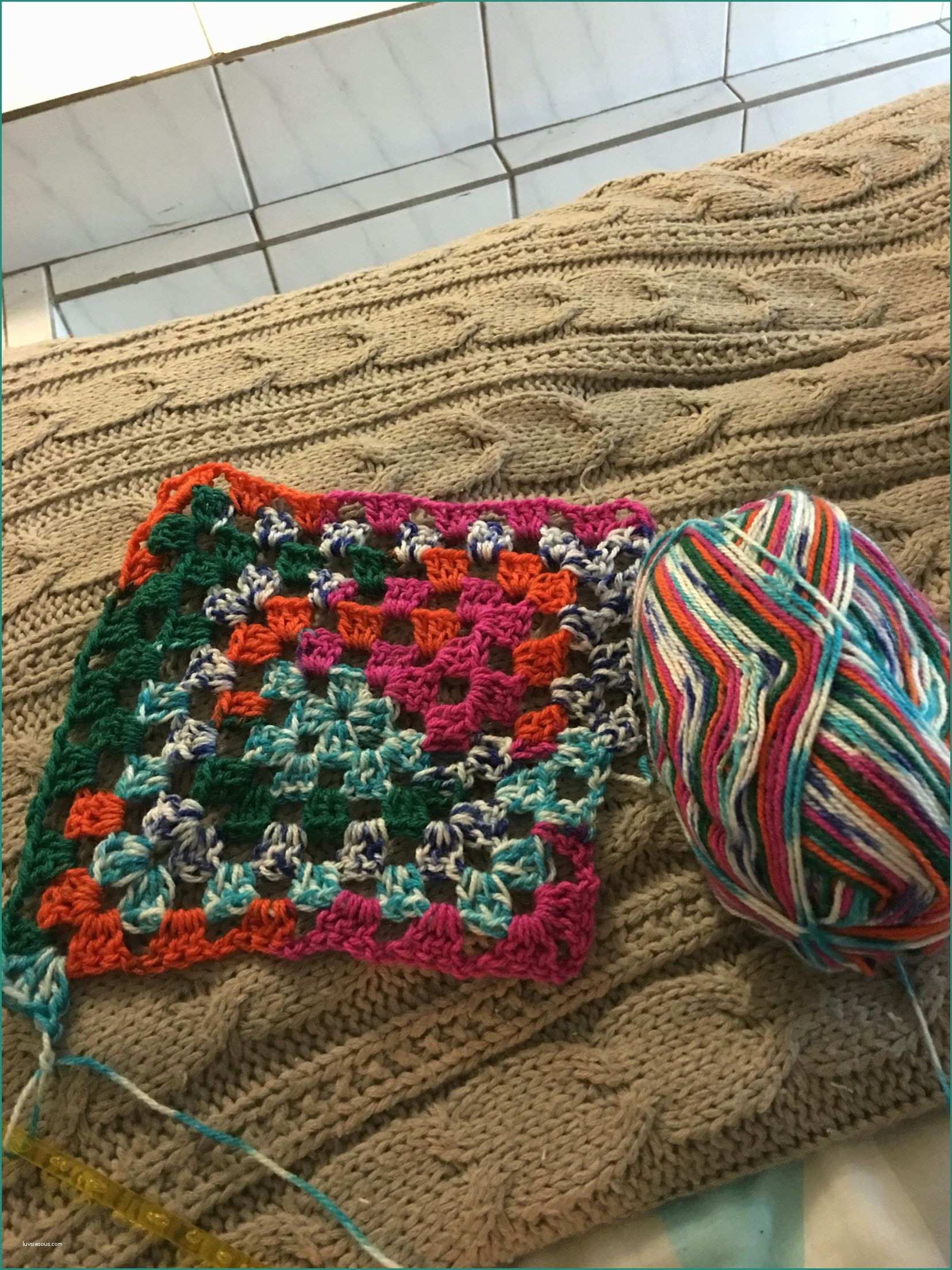 Copertina Neonato Uncinetto E Baby Blanket In the Making Crochet My Creations