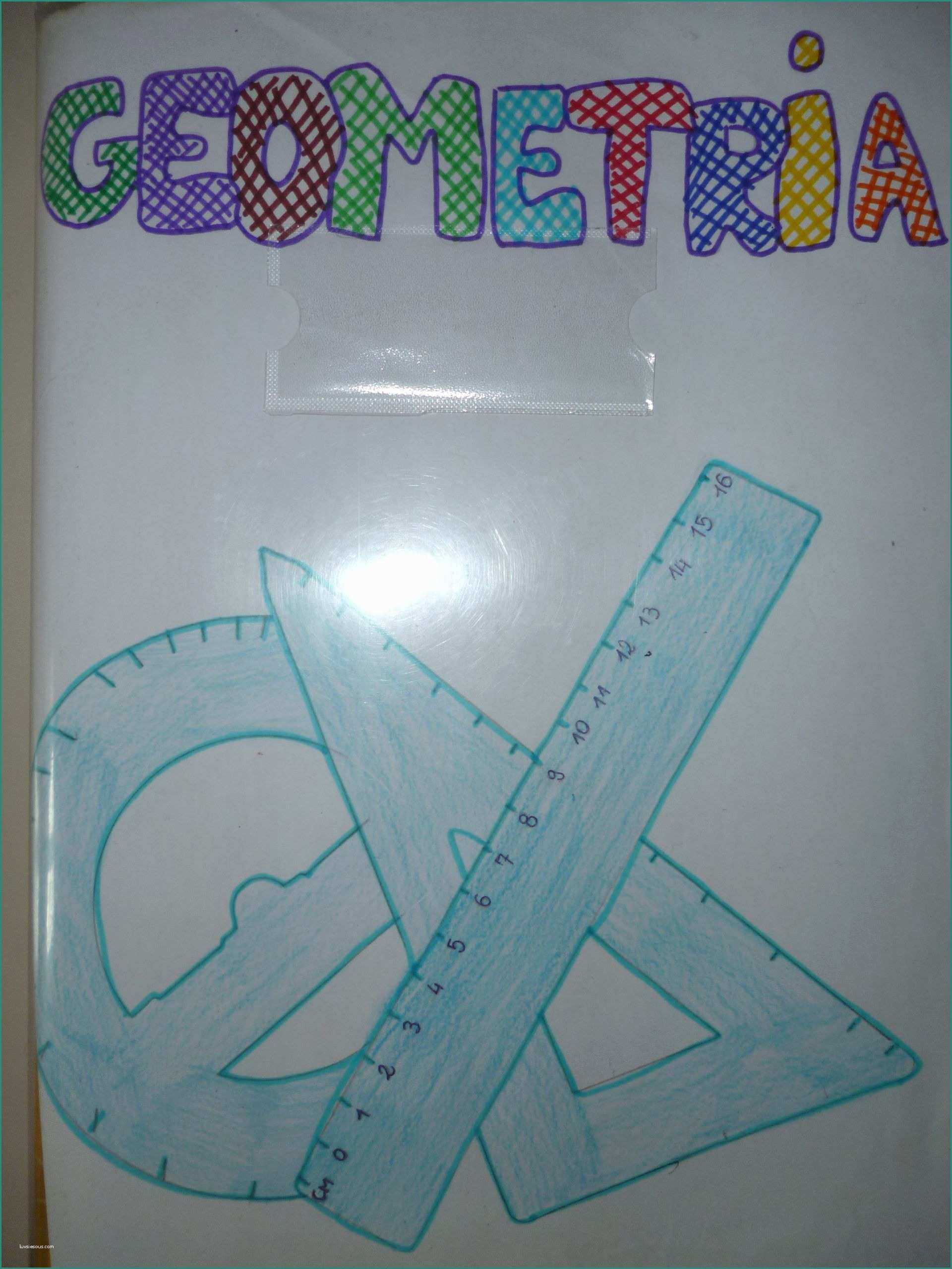 Copertina Quaderno Di Geometria E Quaderno Geometria Classe Iii 1 Matematica
