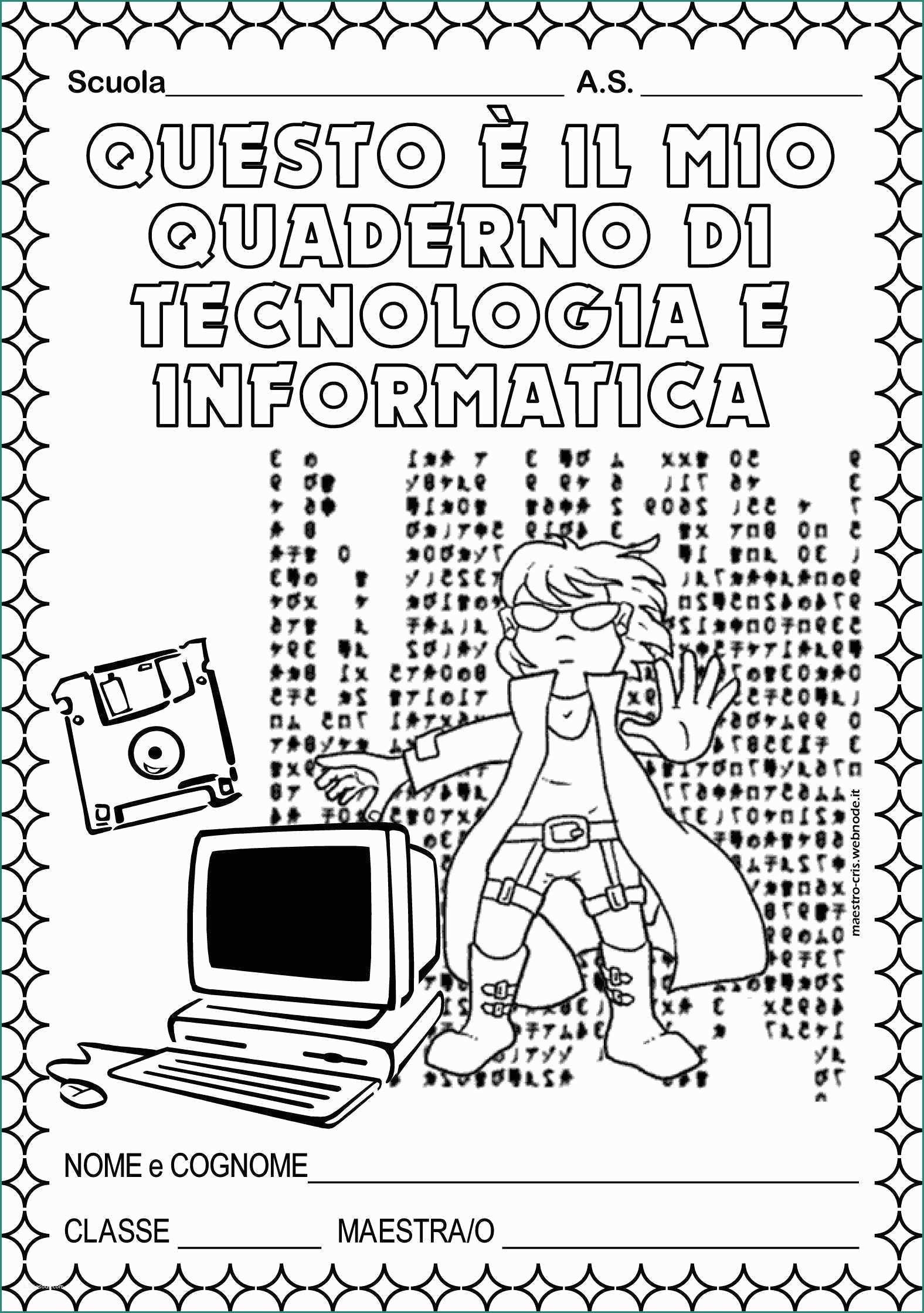 Copertine Quaderni Di Italiano E Copertine Quaderni Tecnologia Informatica