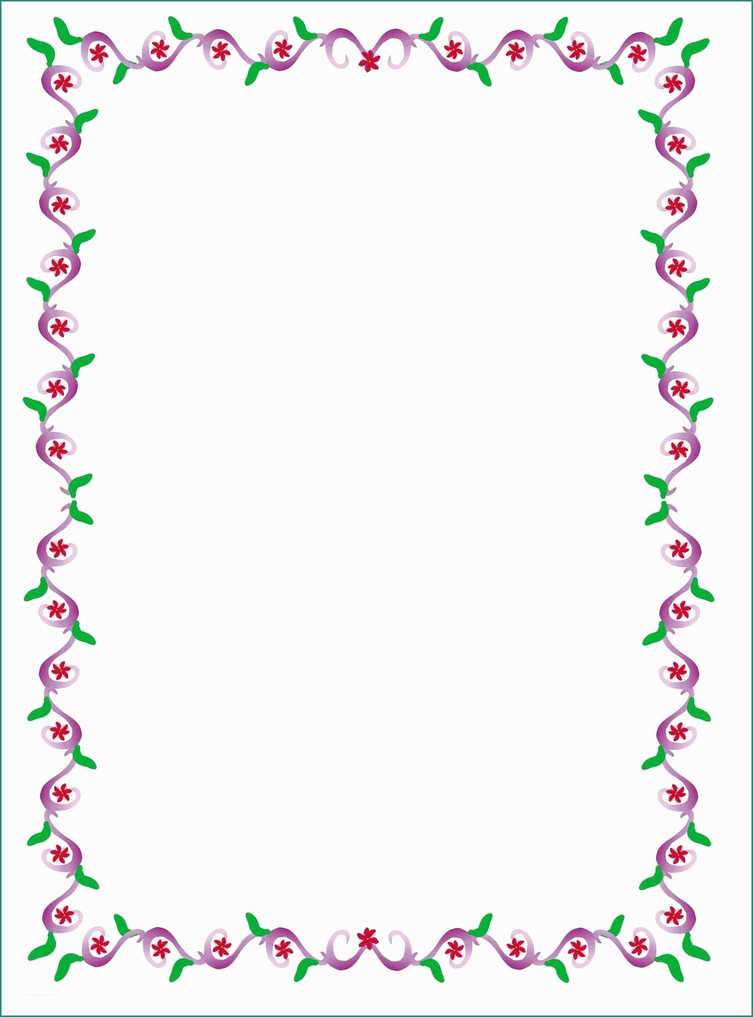 Cornice Per Diploma E Floral Illustrated" "roses On the Vines" Letter Pad