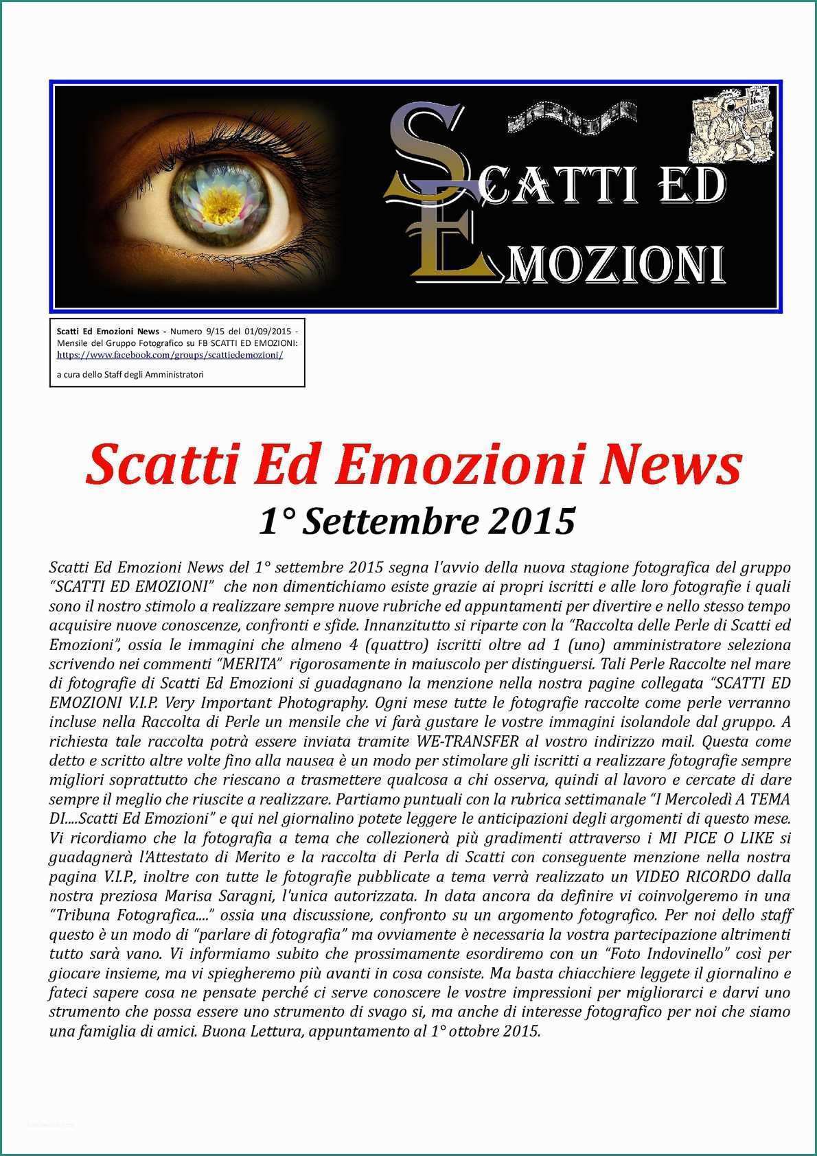 Cornicette Semplici Classe Prima E Calaméo Scatti Ed Emozioni News Del 1° Settembre 2015
