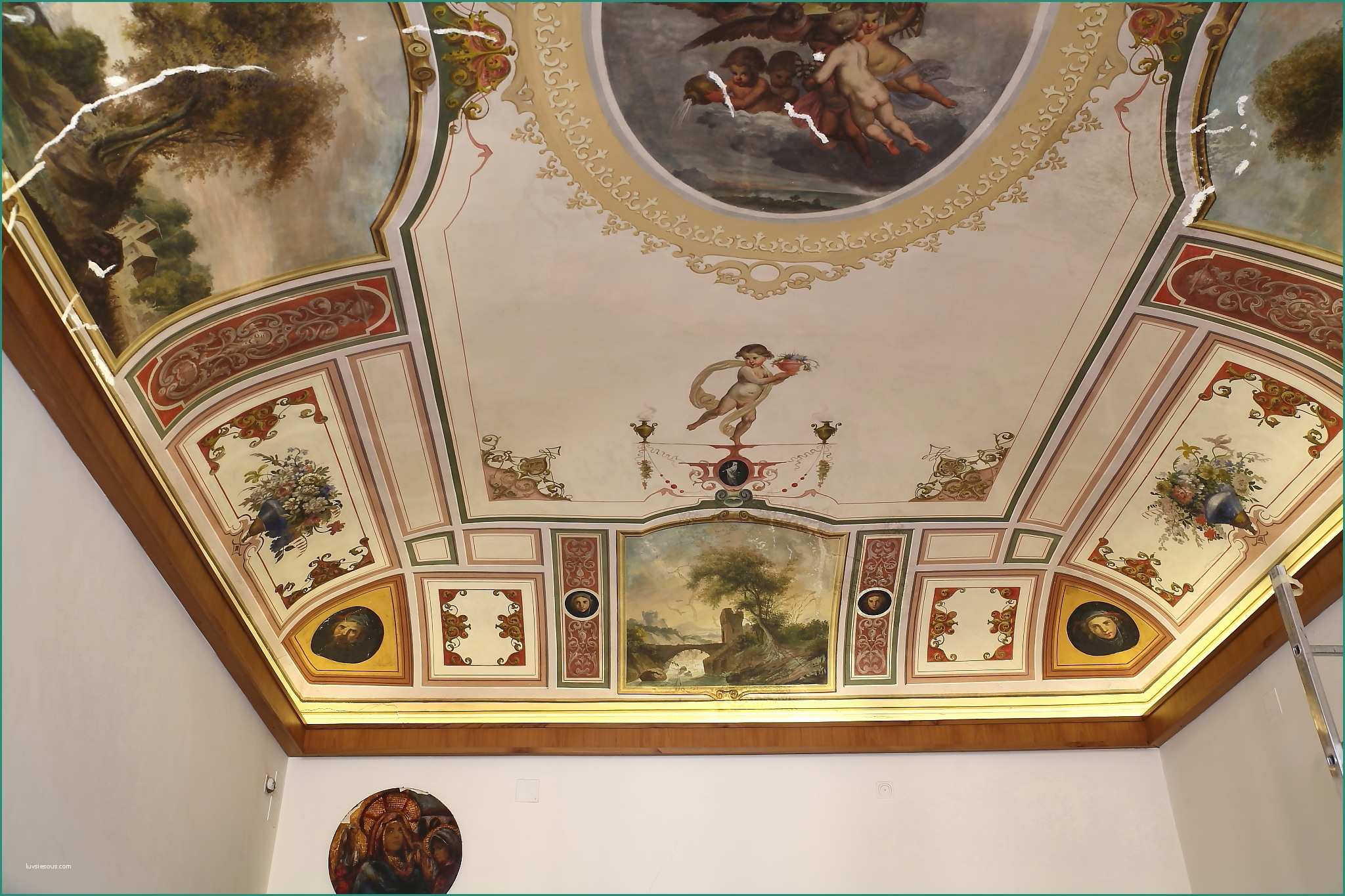 Cornici soffitto Polistirolo E Decorazione soffitti soffitti Decorati Interno soffitto In Legno