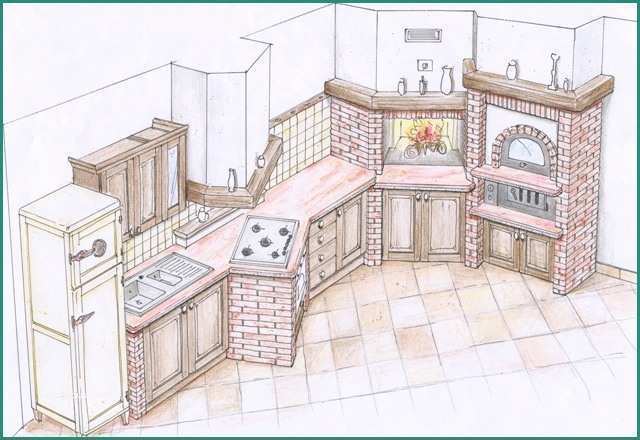Costruire Cucina In Muratura E Costruire Una Cucina In Muratura