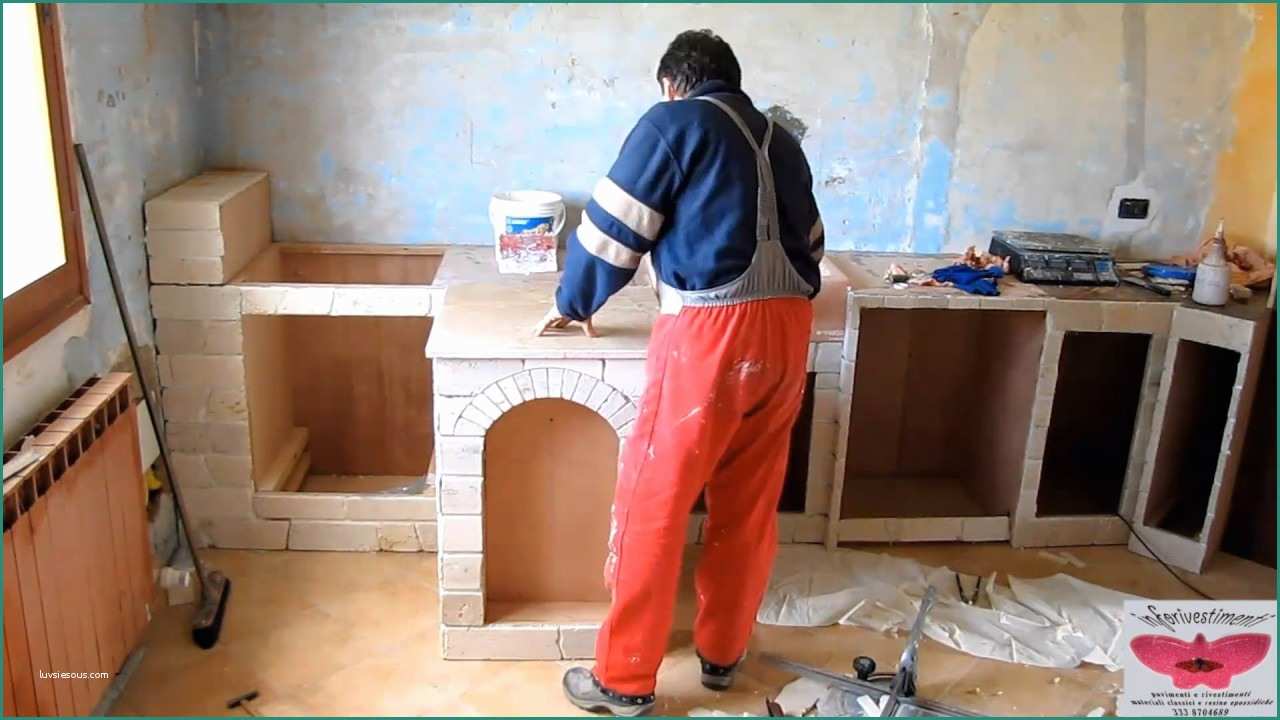 Costruire Cucina In Muratura E Realizzazione Di Una Cucina In "muratura"