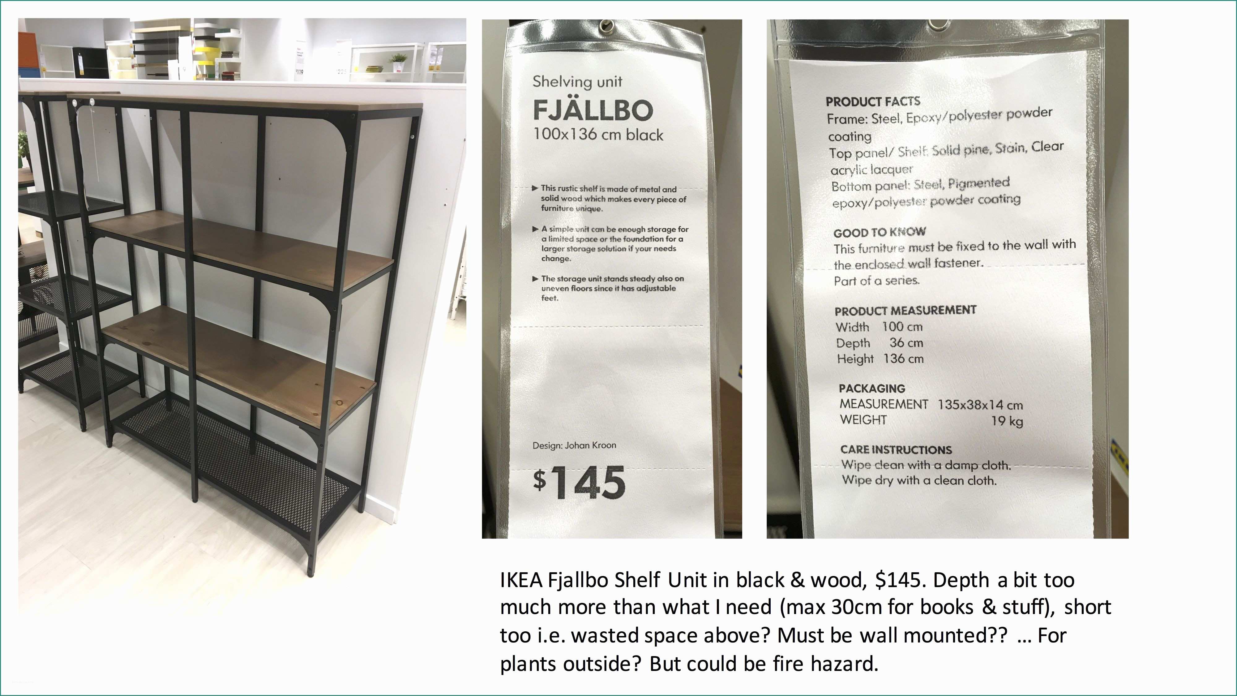 Cubo Plexiglass Ikea E Ikea Fjallbo Shelf Unit $145 Home Ikea Fjallbo