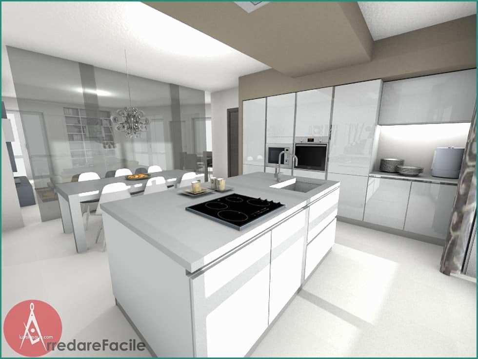 Cucina A isola Moderna E Idee Arredamento Casa & Interior Design