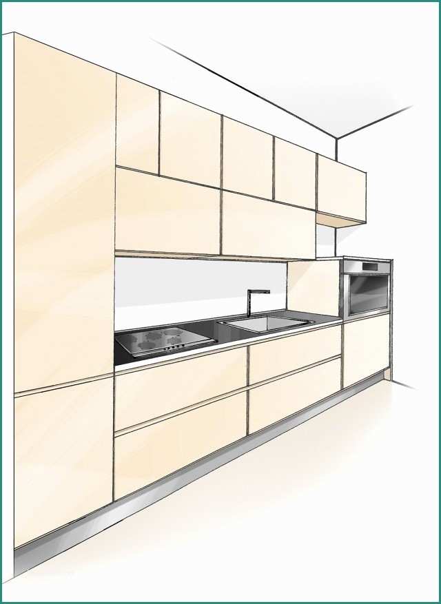 Cucina Lineare Metri E Cucina Concentrata In 3 Metri Cose Di Casa