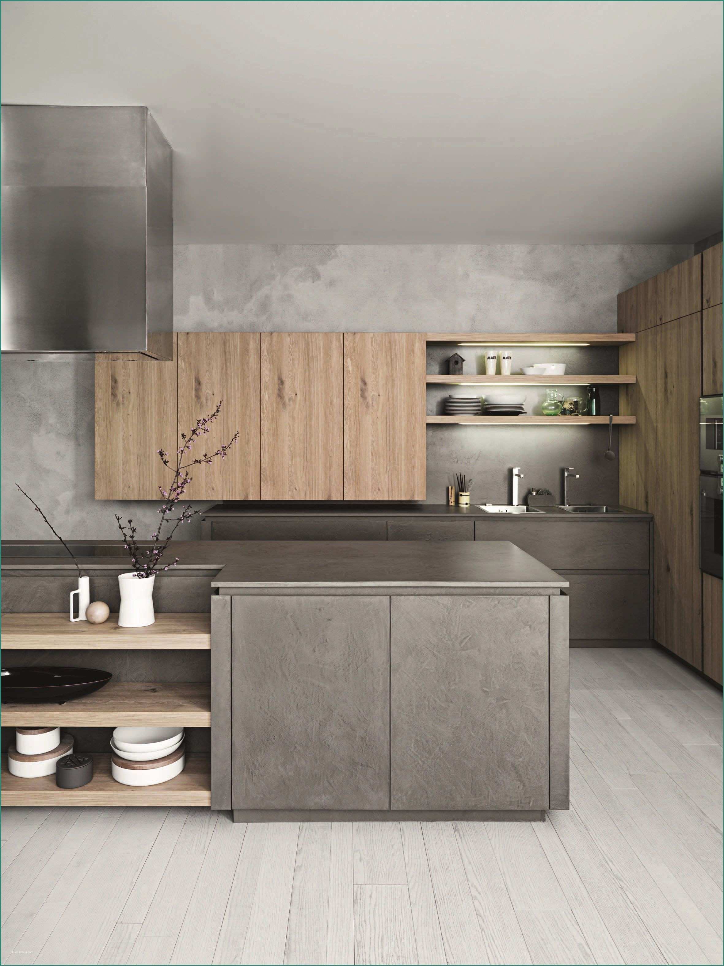 Cucina Metri Lineari Prezzi E Fitted Kitchen with island without Handles Cloe Position 2 by