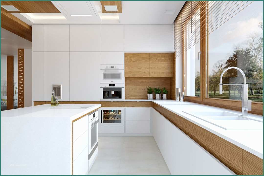 Cucina Moderna Legno E 100 Idee Di Cucine Moderne Con Legno • Colori Idee E