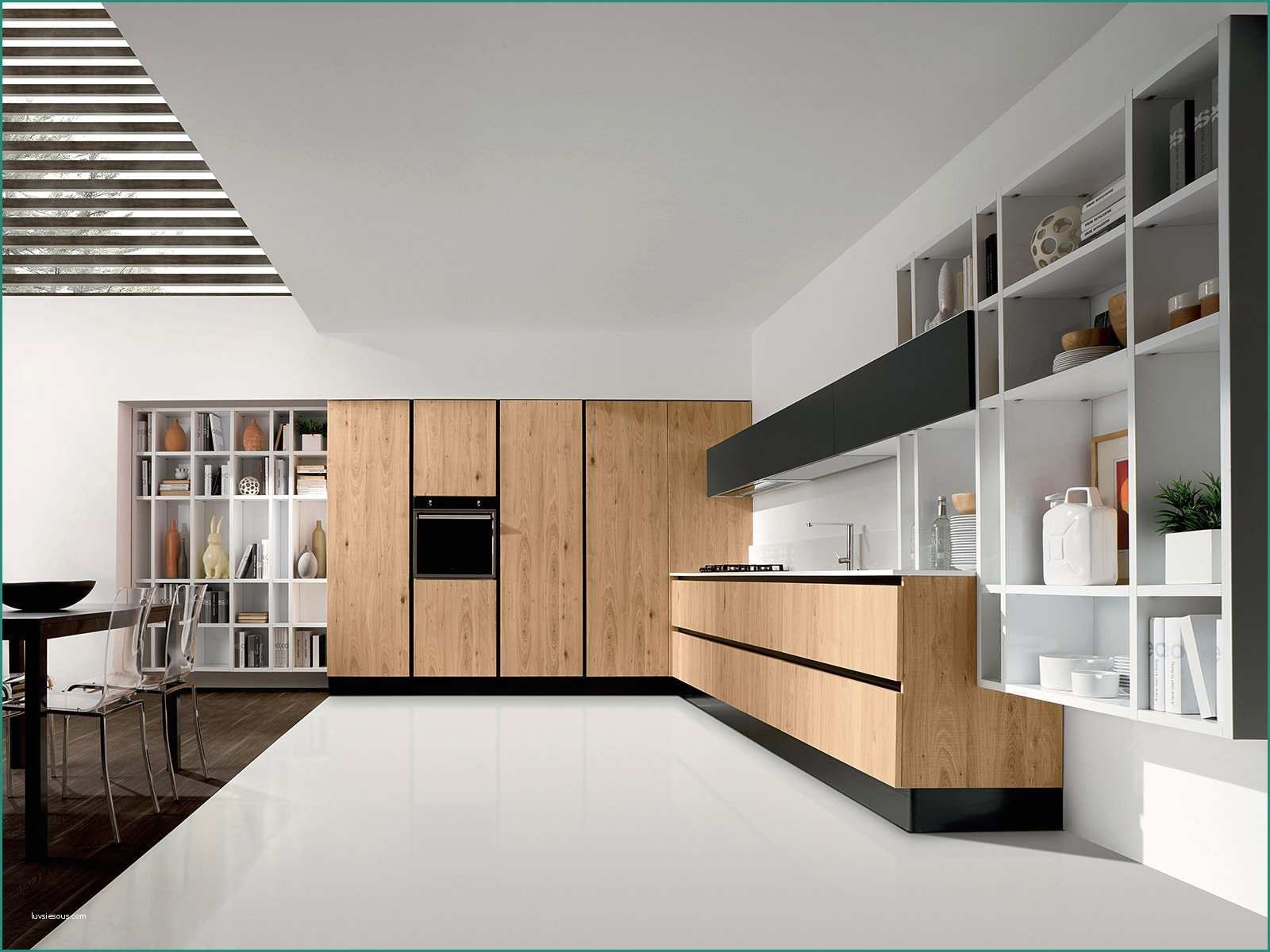 Cucine Grandi Moderne E Cucine Moderne In Legno Cose Di Casa