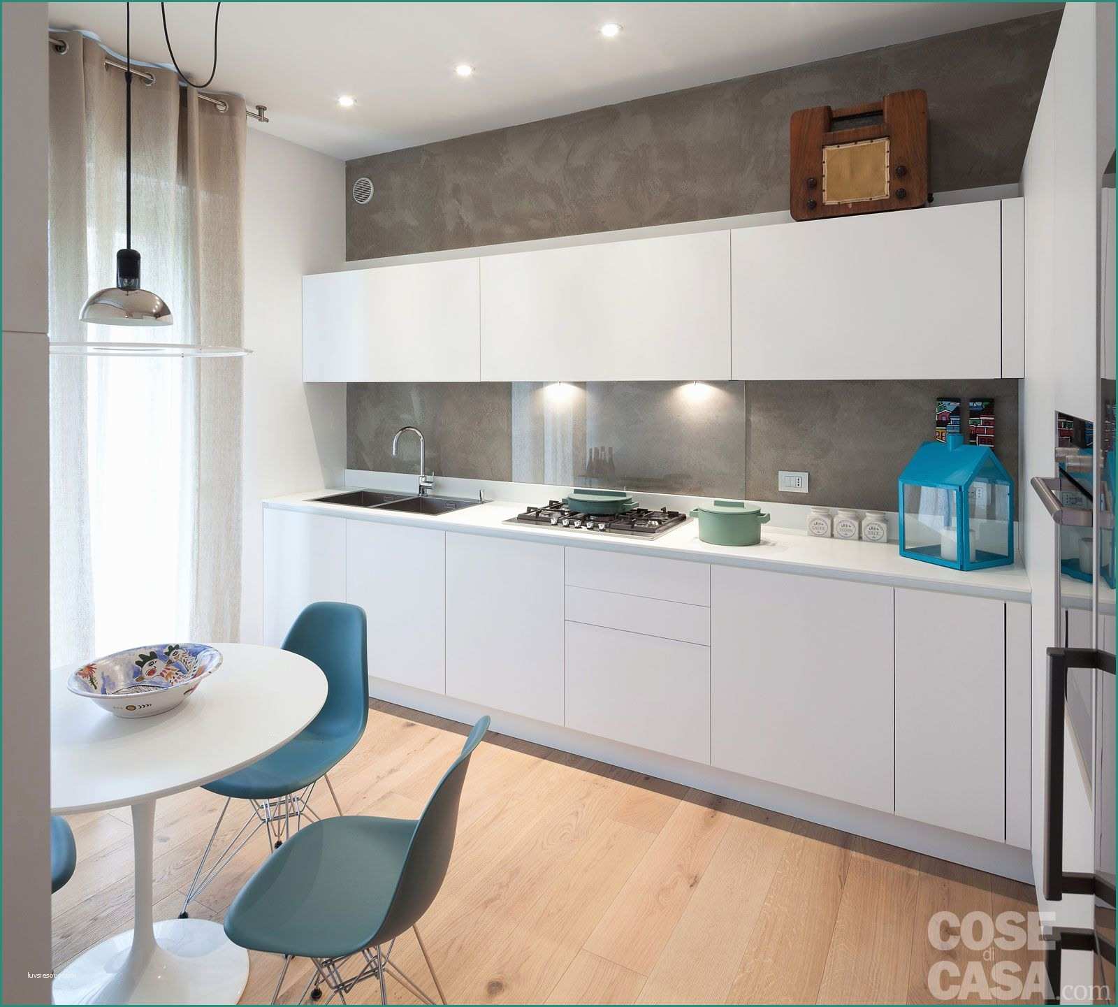 Cucine In Muratura Moderne Colorate E Maxi Trilocale Design E ispirazioni Scandinave Per La Casa Di 125