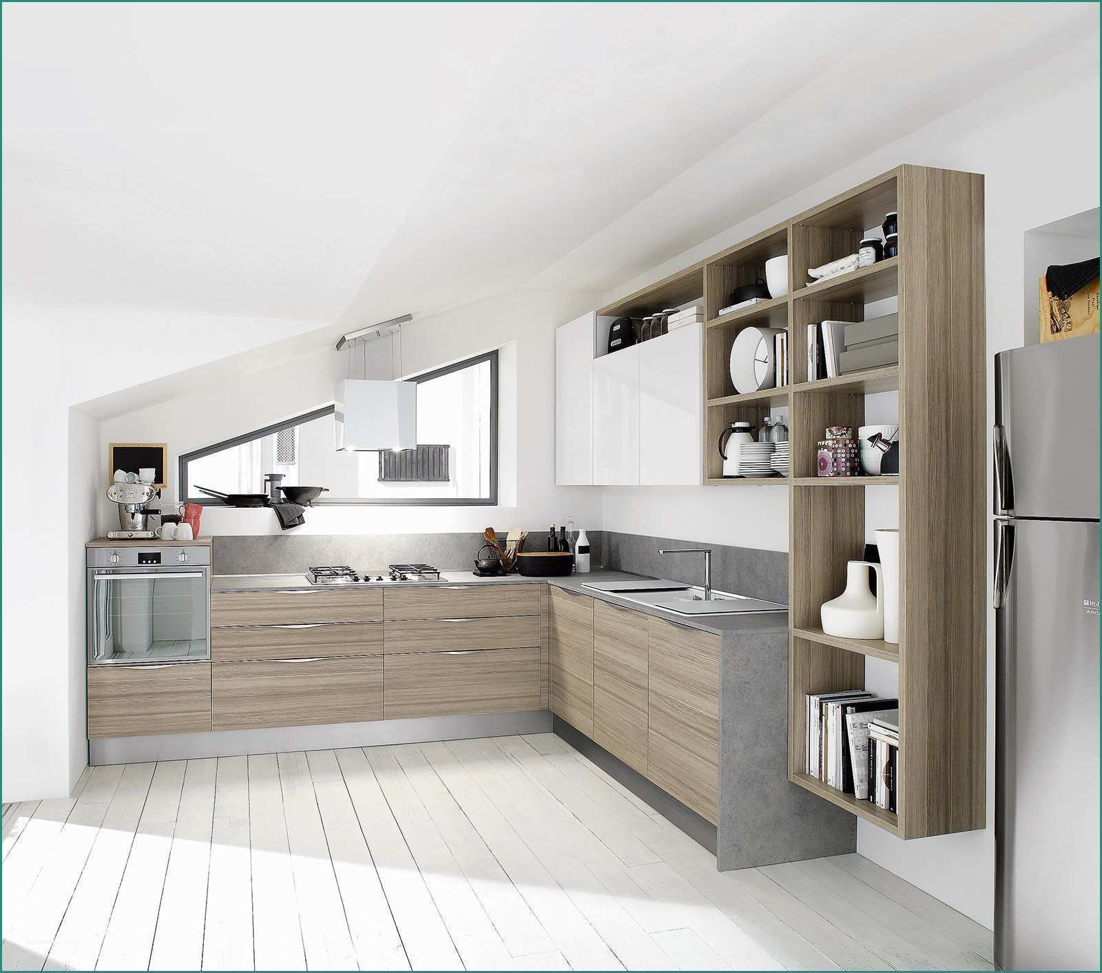 Cucine Moderne Ad Angolo Con Finestra E Cucina Ad L Idee Di Design Per La Casa Rustify