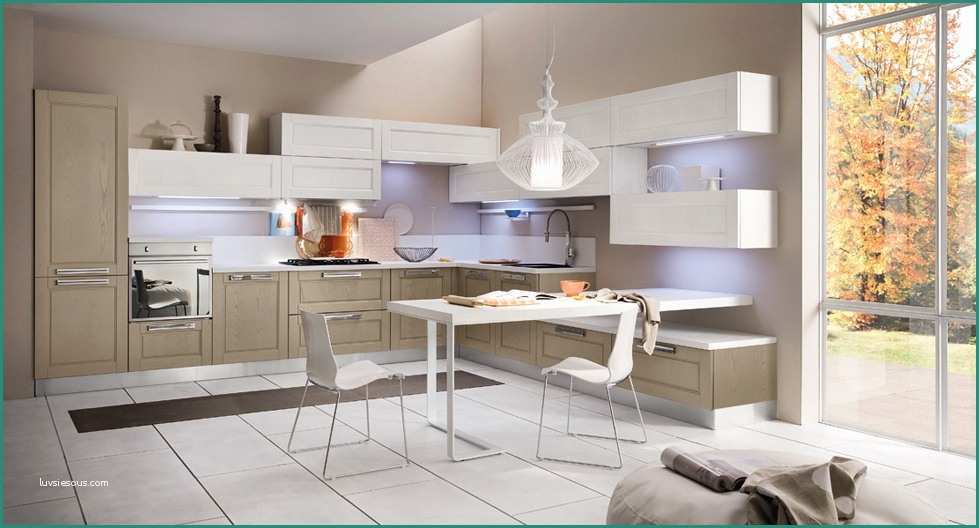 Cucine Moderne Bicolore E 99 • Cucine Classiche • Arredamenti Riuniti
