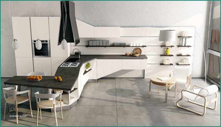 Cucine Moderne Con Penisola E 50 Foto Di Cucine Moderne Con Penisola